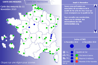 carte france